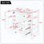 Rangement en bois massif 3 tiroirs pour salle de bain Modern-121100973