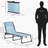 Outsunny Folding Chaise Lounge Pool Chair With 4-Position Reclining Back, Pillow, And Breathable Mesh For Comfortable Outdoor Relaxation