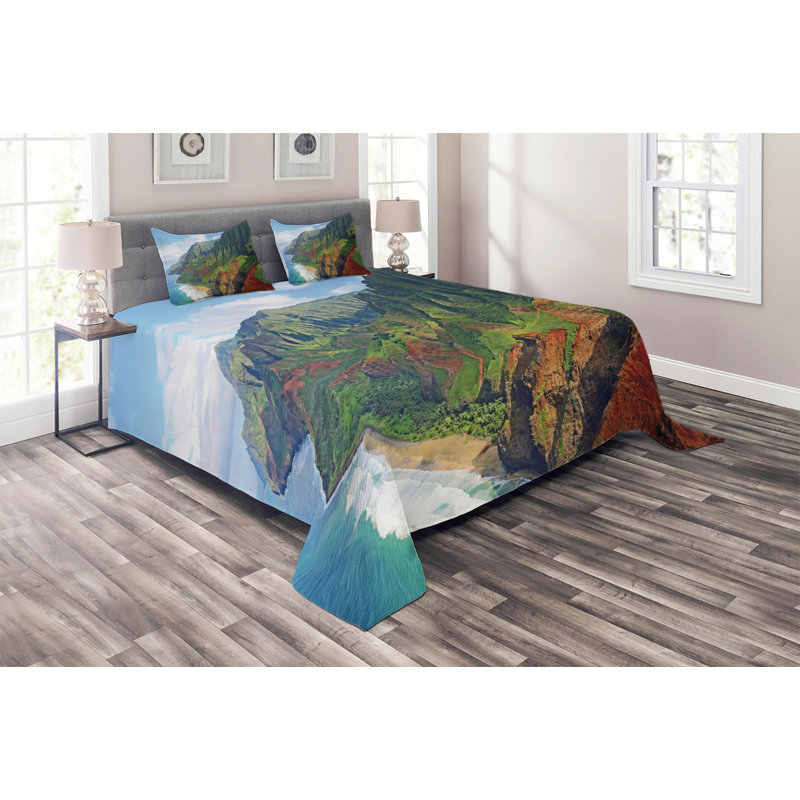 Bunny Coastal Polyester Coverlet