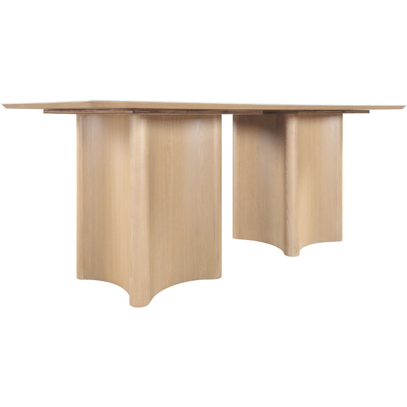 Table de salle à manger Lunafreya, Naturel