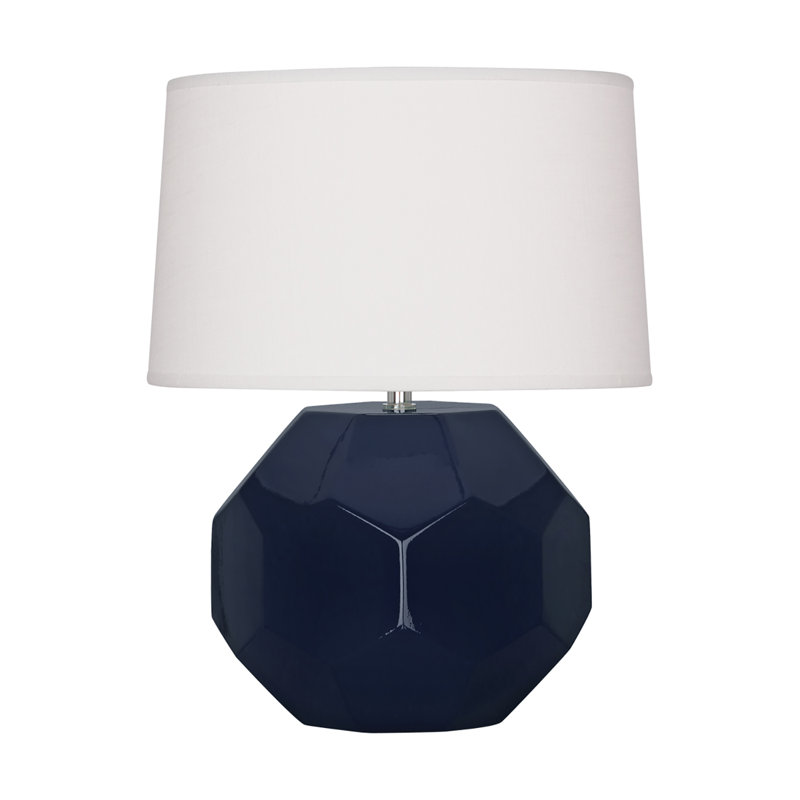 Small Franklin Accent Lamp, Midnight, 23.5" H x 19.5" W x 19.5" D