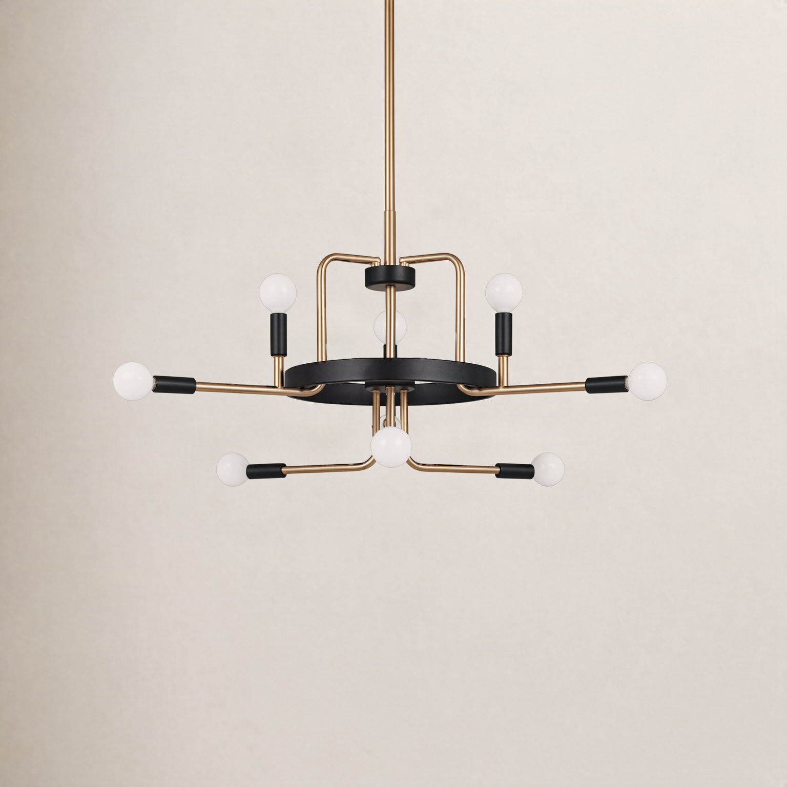 Sacci Dimmable 9 - Light Chandelier