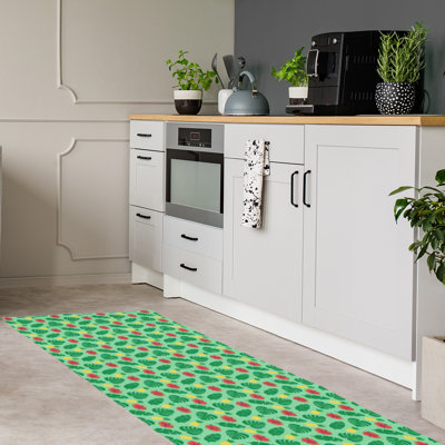 Chenille Floral Indoor Rug
