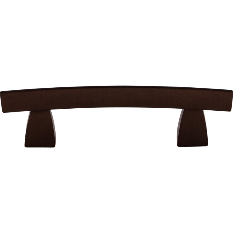 Arched Bar Pull, Oiled Rubbed Bronze, 3" Center to Center