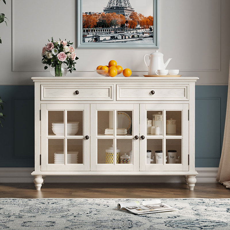 Modern White Stefone Sideboard
