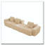 Canapé modulaire en forme de L 3 sièges avec passepoil à bordure française, aucun assemblage requis, canapé 3 places avec coussins décoratifs et 1 repose-pieds mobile-1734285457