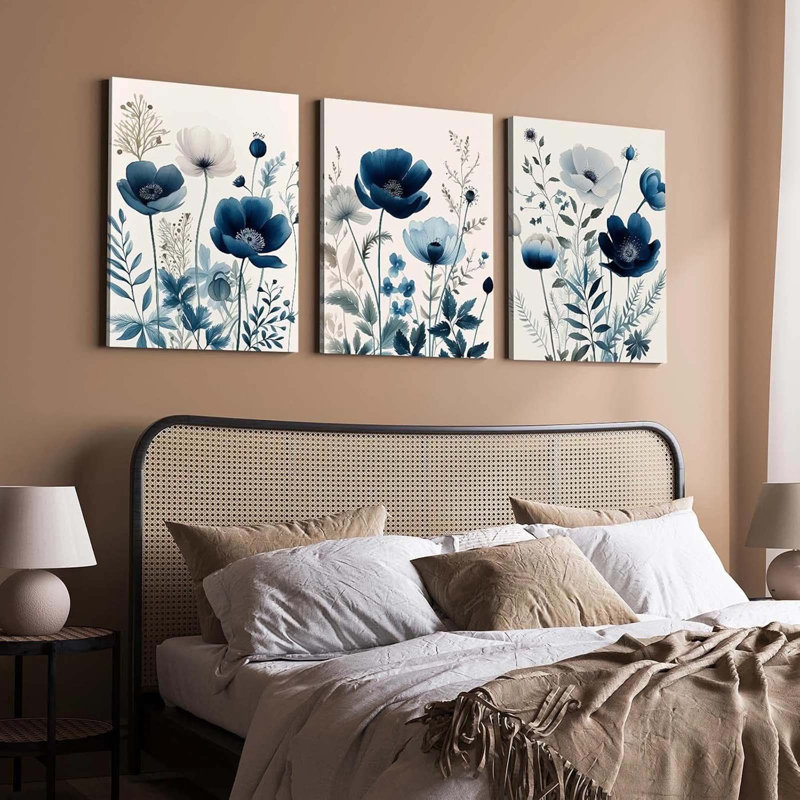 3 Piece Wrapped Canvas Wall Art