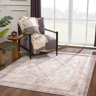 Tapis brun Anali