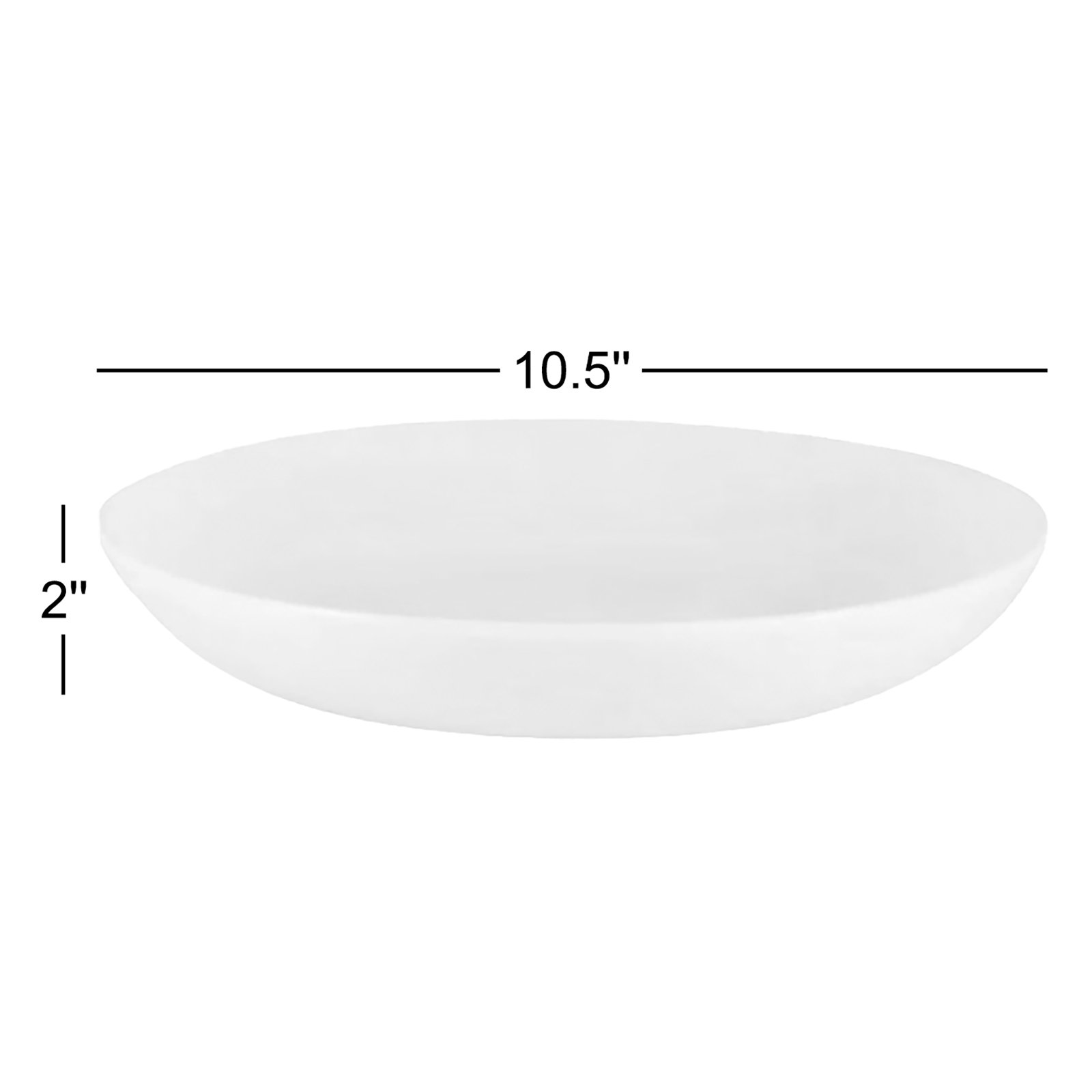 Everyday White Porcelain Cereal Bowl