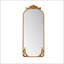 Miroir arqué à corps entier avec applique sculptée rétro, fixé au mur pour la décoration intérieure-2026153658