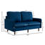 Milman 144.5Cm Velvet Square Arms Loveseat-434294753