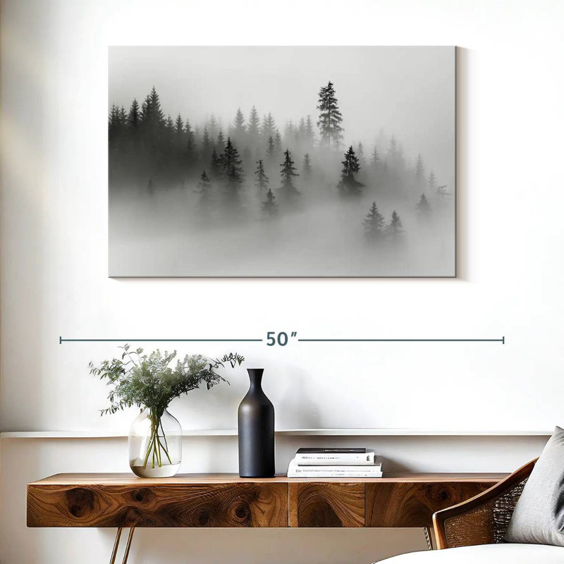 Alvord Misty Bistrita Forest, H 26 po x l 39 po