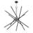 10 Light Bronze Medium Chandelier-1316059381