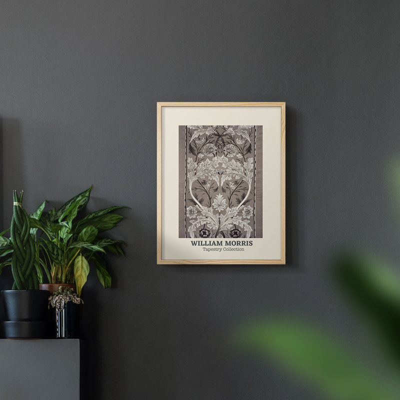 William Morris, reproduction encadrée Lxxv, Naturel, H 14 po x l 11 po