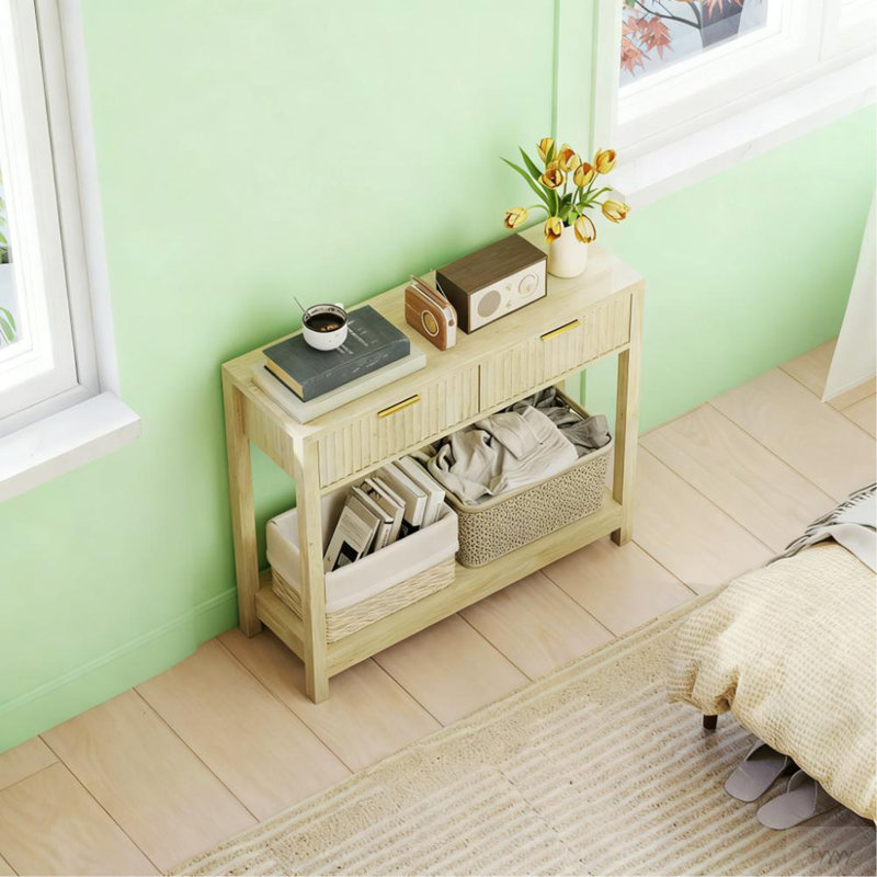 Narrow Entryway Table 35" Console Table