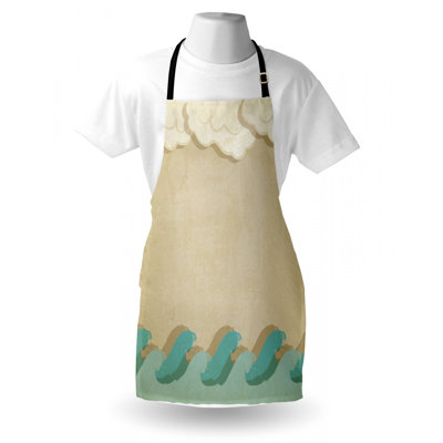 Tablier de mer et de clouds