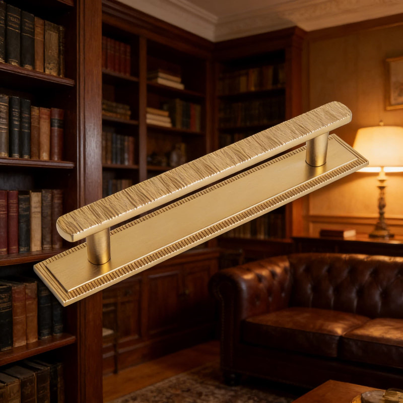 Poignées d'armoire Goo-Ki Modern Champagne Bronze