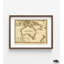 Australie, 1826, idée de cadeau australien, carte antique de l'Australie, décoration murale de hall d'entrée de bureau, décoration murale auberge, chalet rustique, art de salon-110143091-110143093-110143095