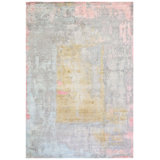 New Indian Weathered Wool And Silk On Cotton 10Ftx14ft2in Gold
