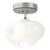 Ume Frosted Glass 1 - Light Semi Flush Mount