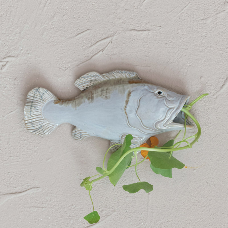 Vase mural en grès Amkit