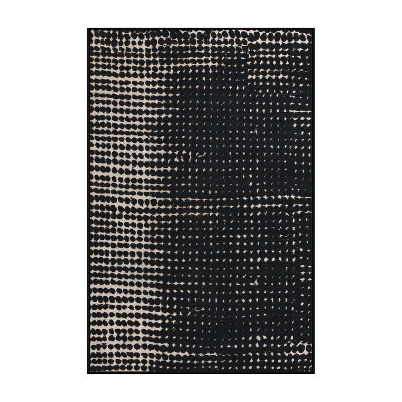 Abstract Indoor Rug, Rectangle 7' x 9'
