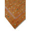 Tapis orange High-Low Kilim Emmly