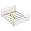 Lit plateforme double en bois pour enfants, lit simple en bois à profil bas avec garde-corps (matelas non inclus)-1778480703-1778480696
