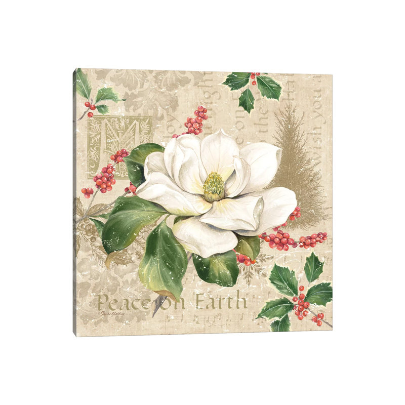 Christmas Trail II 1 Piece Wall Art on Canvas, 45.72 cm H x 45.72 cm W x 1.91 cm D, Wrapped Canvas