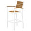 Chaise avec accoudoirs de bar POLYWOOD Euro-9705810-9705814