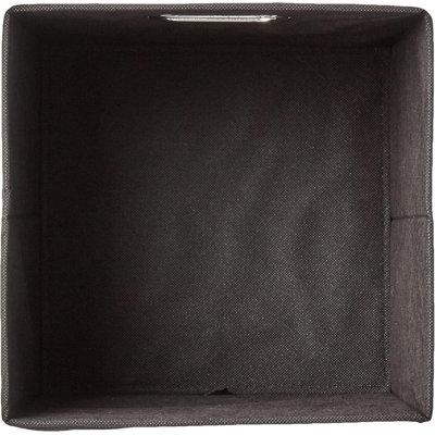 6 Pack Collapsible Fabric Storage Cubes With Handles, 10.5" X 10.5" X 11" Space-Saving Organizer Bins, Foldable Storage Baskets For Home Closet Shelf