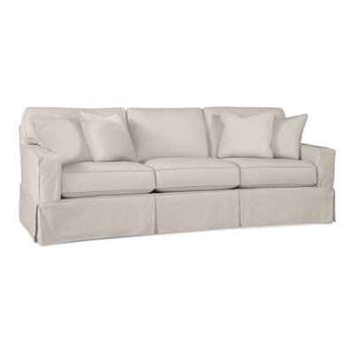 Gramercy Park 93" Upholstered Slipcovered Sofa