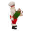 Figurine de père Noël avec train de pain d'épice Kurt Adler Fabriche, 11 po