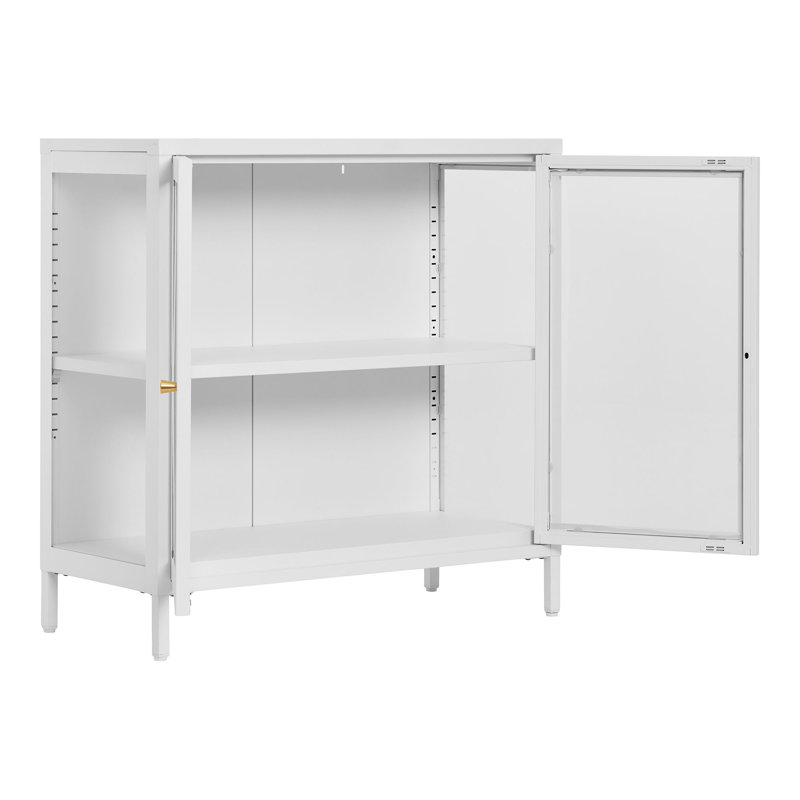 Shasa Display Cabinet, White