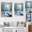 Birch Woods Winter Moonrise V-816057004-816057001
