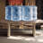 Modern Simple Large Rock Slab Dining Table Set