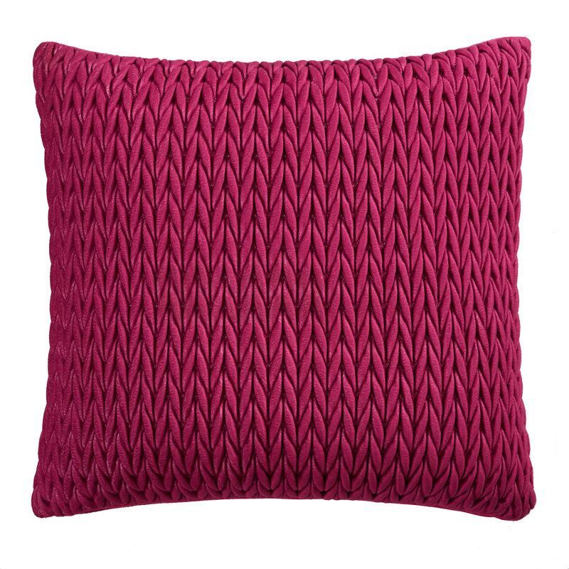 Laurence Llewelyn-Bowen Amory Filled Cushion Jade, Fuchsia