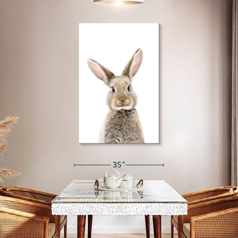 Petit lapin Brampt, H 48 po x l 32 po