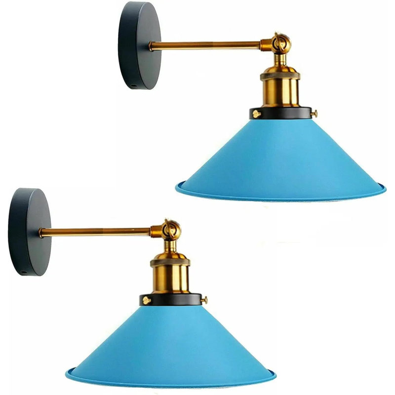Armed Sconce, Blue