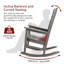 Chaise berçante d'extérieur Lisann-923662339
