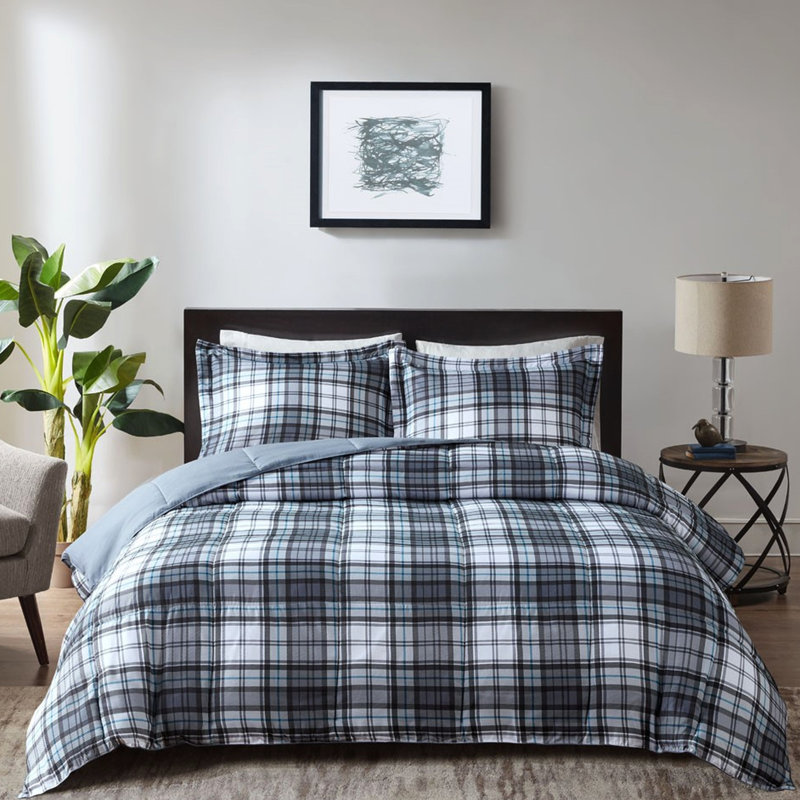 3m Comforter , Twin/twin Xl, Ultra Soft Texture Down Alternative, Twin/Twin XL Comforter + 2 Shams, Green