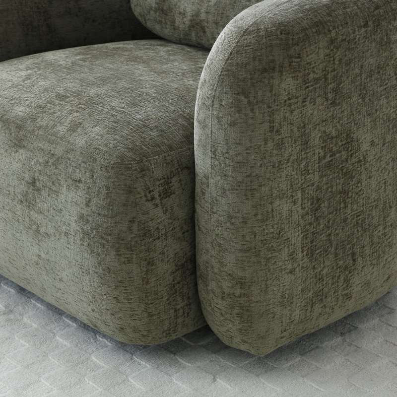 DEXTER SWIVEL ACCENT CHAIR, Green
