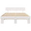 Bed Frame with Headboard Solid Pine Wood-1070559627-1070559644