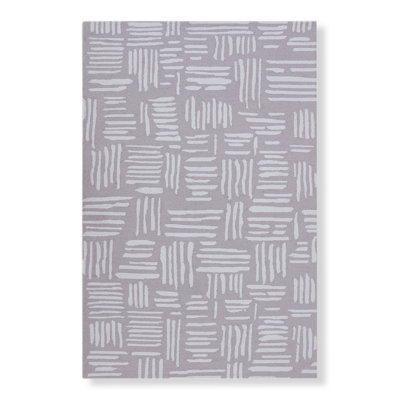 Moroccan Area Rug in Taupe