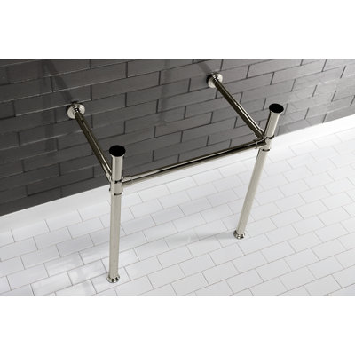 Kingston Brass Fauceture Stainless Steel Console Sink Legs