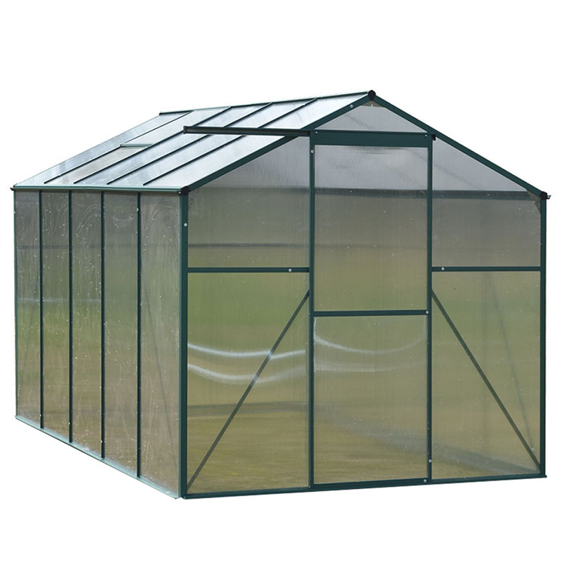Edelgard 8.5 Ft W X 6.5 Ft D Hobby Greenhouse