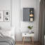 Armoire murale de salle de bain 23,6 po-132709804