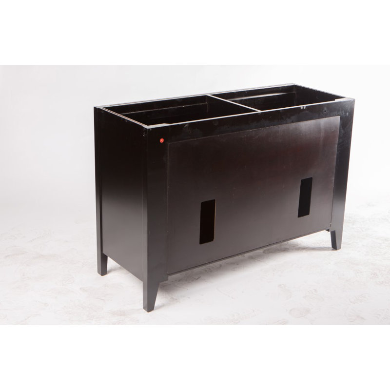 Meuble-lavabo double lavabo 48 po