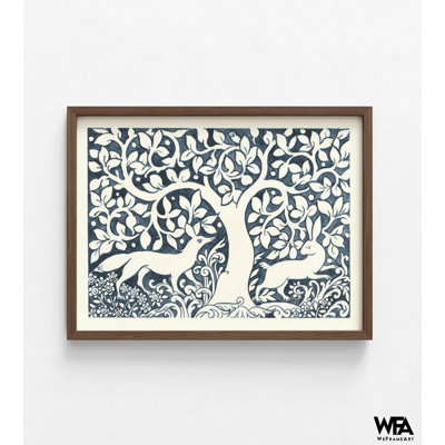 Fox & Bunny Wall Art