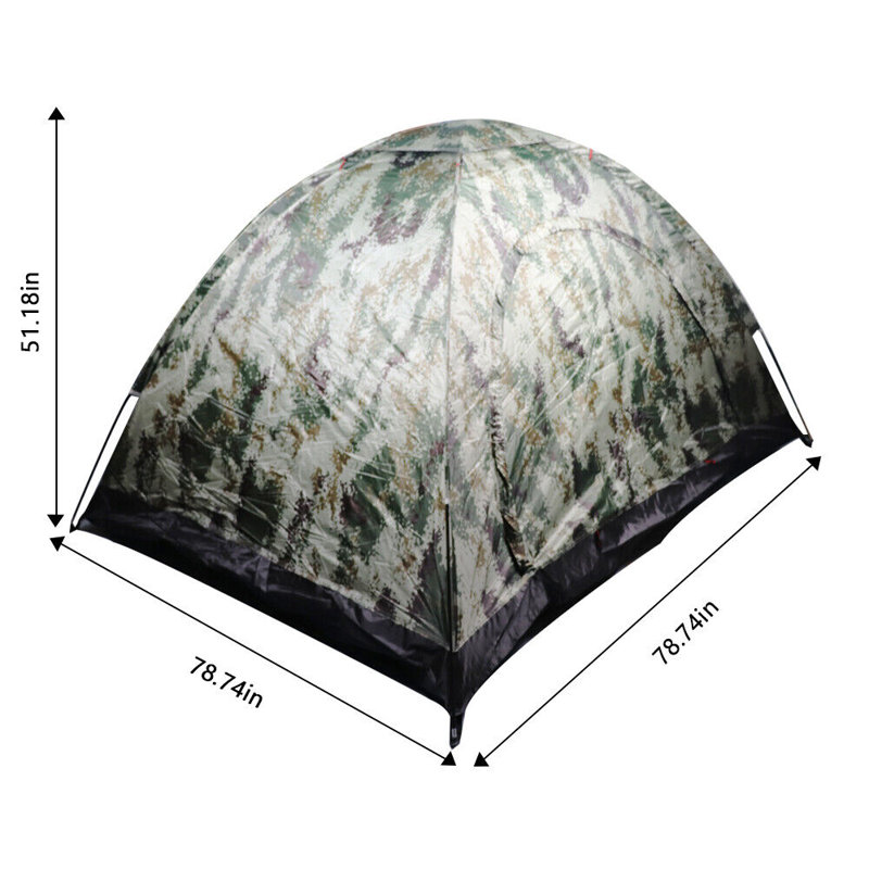 Tente de camping extérieur pour 4 personnes